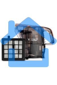 Пылесос Vitek VT-8117(BK) коричневый/черный, 450/2200 Вт, уборка сухая, пылесборник циклонный фильтр, 2,5 л