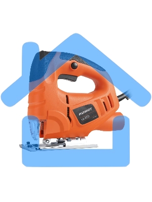 Лобзик PATRIOT LS 550, мощность 550 Вт, макс толщина дерева 55мм