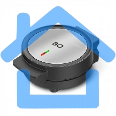 Прибор для выпечки BQ ST1009 черный/стальной, WAFFLE. 1000 Вт, приготовление 4 вафель одновременно, антипригарное покрытие панелей Non-Stick PRO, равномерный нагрев, теплоизолированная ручка, противоскользящие ножки, 2 индикатора работы: нагрева и питания