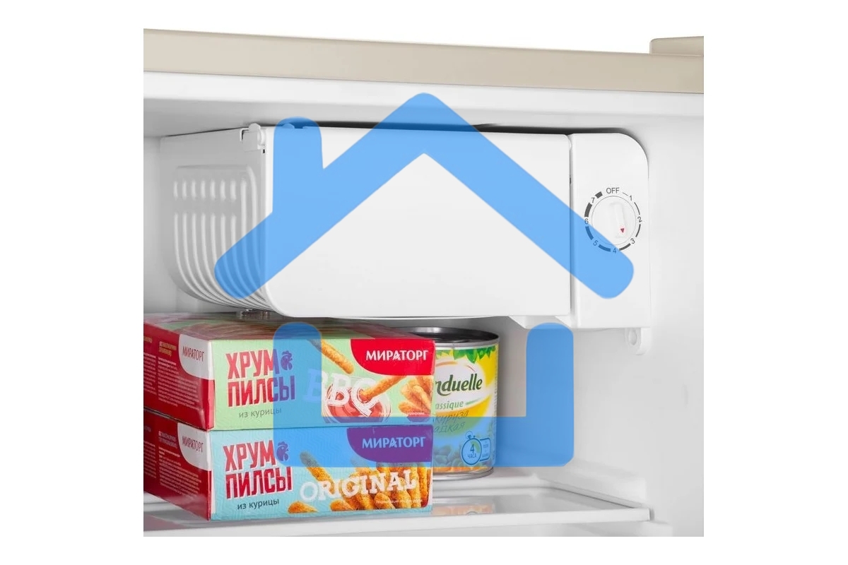 Холодильник Maunfeld MFF50BG золотой однокамерный 46л, De Frost