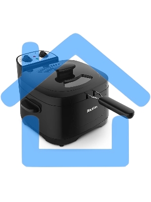 Фритюрница Blackton Bt DF1112 Black. Потребляемая мощность 2000 Вт/Мах. объем 3л/Параметры электропитания 220-240 В,50Гц/Класс защиты от поражения электрическим током Класс I/Регулировка температуры/Компактный размер/Быстрый нагрев до 90 градусов