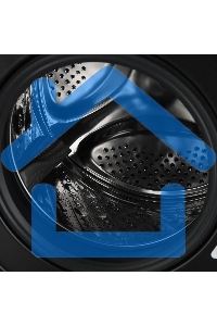 Стирально-сушильная машина Hisense WD5S1045BB черный, загрузка фронтальная 10,5 кг, 1400 об/мин., класс: А