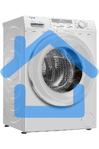 Стиральная машина Haier HW60-BP12929BE белая, загрузка фронтальная 6кг, 1200 об/мин., класс: A+++