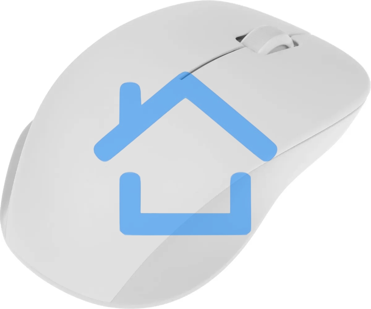 Мышь беспроводная Xiaomi Wireless Mouse Comfort Edition белый, 1200 dpi, радиоканал, USB, кнопки - 3