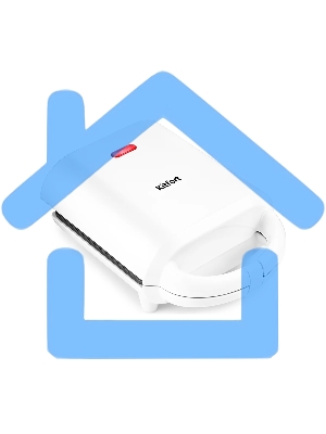 Вафельница Kitfort КТ-1641 460Вт белый