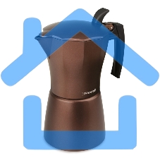 Кофеварка гейзерная Rondell Kortado RD-995 (BN) коричневый, 0,3 л.