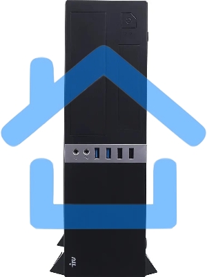 Компьютер ПК IRU Office 310H6S SFF i3 12100 (3.3) 8Gb SSD256Gb UHDG 730 Free DOS GbitEth 300W черный (2061129)