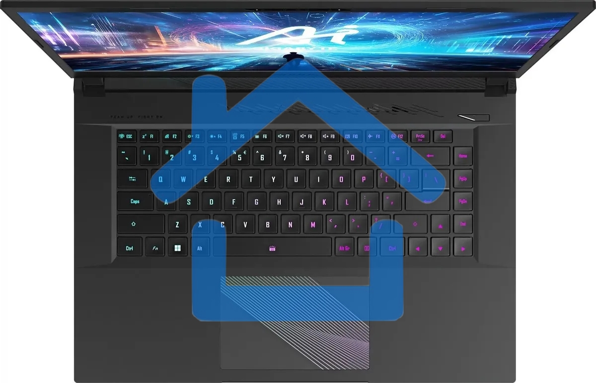 Ноутбук Gigabyte Aorus 15 BKG Core Ultra 7 155H 16Gb SSD1Tb NVIDIA GeForce RTX4060 8Gb 15.6