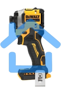 Шуруповерт DeWalt DCF850N-XJ, Аккумуляторная, 18В, Ударный, Без АКБ и ЗУ