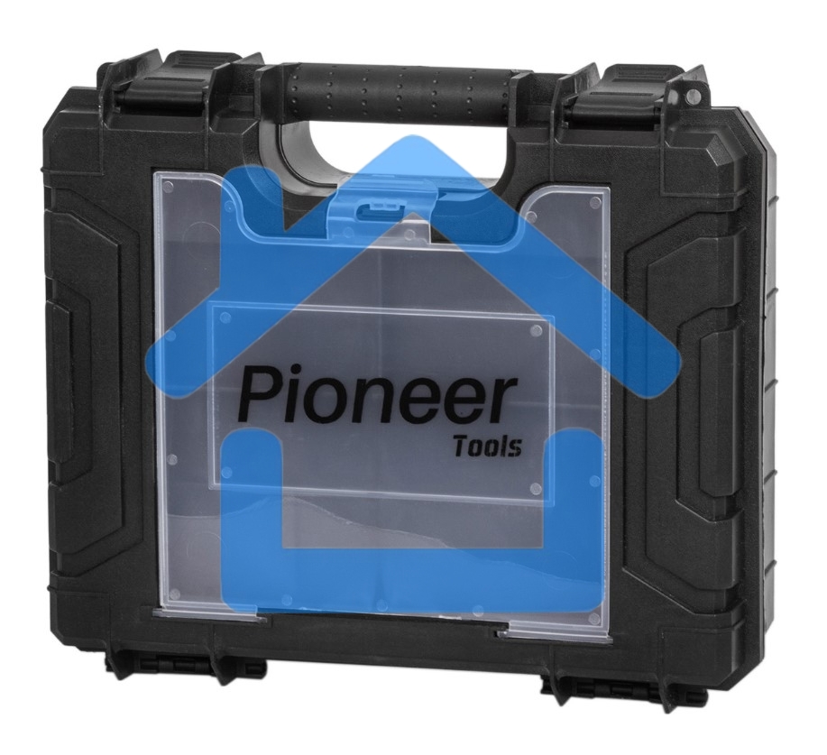 Дрель-шуруповерт Pioneer CD-E1602BL-01, Аккумуляторная, 16,8В, 2 АКБ, Кейс