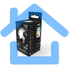 Лампа светодиодная Gauss Filament A60 E27 10Вт 4100К OPAL диммир