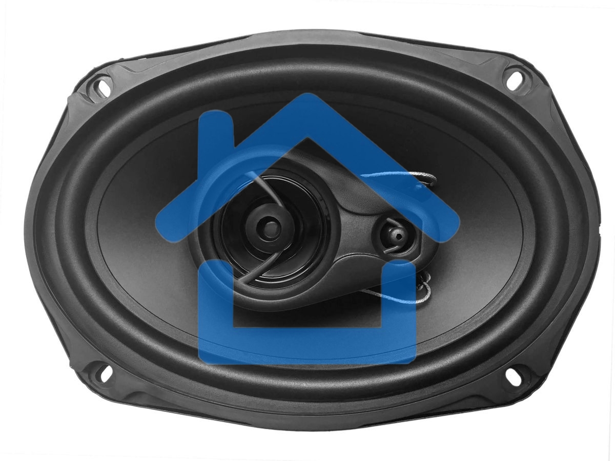 Колонки автомобильные Soundmax SM-CSL693 4Ом 15x23см (6x9дюйм) (ком.:2кол.) коаксиальные трехполосные