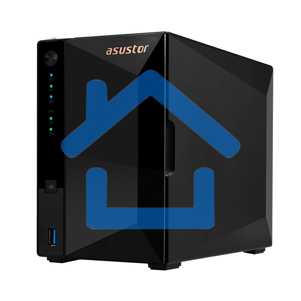 Система хранения данных ASUSTOR AS3302T V2/ASUSTOR/2 BAY/EU