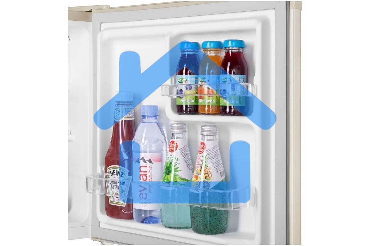 Холодильник Maunfeld MFF50BG золотой однокамерный 46л, De Frost