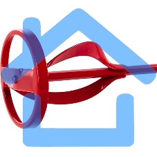 Миксер для красок, 85 х 8 х 400 мм, шестигранный хвостовик Denzel