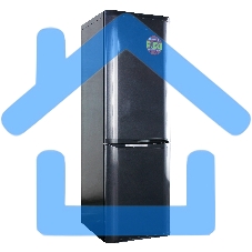 Холодильник ОРСК 174 G графит двухкамерный 220/120л морозилка снизу