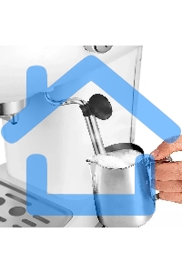 Кофеварка рожковая Kitfort КТ-7219 белый, исп. кофе - молотый, 1.2 л, 1100 Вт, 15 Бар.