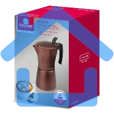 Кофеварка гейзерная Rondell Kortado RD-995 (BN) коричневый, 0,3 л.