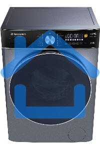 Стирально-сушильная машина Maunfeld MFWD14106SB03 темно-серебристый, загрузка фронтальная 10 кг, 1400 об/мин., класс: В