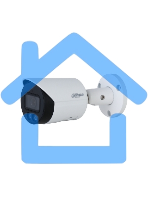 Камера видеонаблюдения IP Dahua DH-IPC-HFW2249S-S-IL-0280B 2.8-2.8мм цв. (DH-IPC-HFW2249SP-S-IL-0280B)