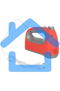 Миксер ручной Hyundai HYM-H4511 500Вт красный/серый