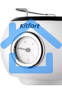 Кофеварка рожковая Kitfort КТ-7219 белый, исп. кофе - молотый, 1.2 л, 1100 Вт, 15 Бар.