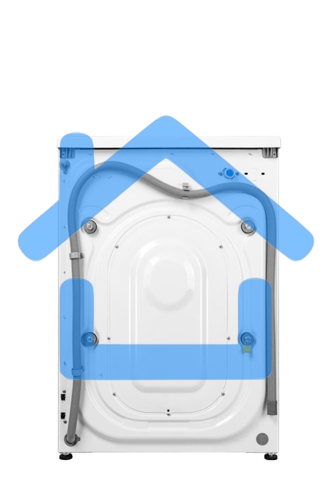 Стиральная машина TCL P6 BLDC TWOP-606W12W1 белый, загрузка фронтальная 6 кг, 1200 об/мин, Класс А+++