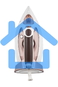 Утюг LEONORD LE-1802 3100 Вт, пар, спрей, пар. удар, самооч., тефлоновая подошва, белый/бежевый