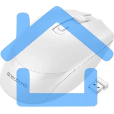 Мышь беспроводная BOROFONE (6974443389999) BG7 белый Мышь беспроводная BOROFONE (6974443389999) BG7 белый