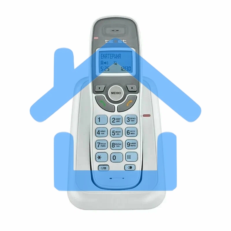 Радиотелефон teXet TX-D6905A белый