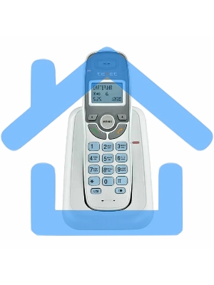 Радиотелефон teXet TX-D6905A белый