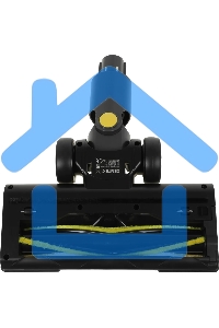 Пылесос вертикальный Centek CT-2573 черный/желтый, питание от аккумулятора, 215 Вт, уборка сухая, пылесборник 0.8 л, работа от АКБ max 45 мин