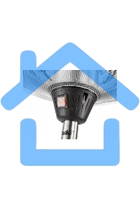 Обогреватель инфракрасный Ballu BIH-LT-3.0 серебристый, карбоновый, 3000 Вт, 20 м2