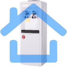 Кулер Aqua Work 0.8-LR напольный компрессорный белый/черный