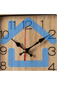Часы настенные аналоговые Бюрократ WallC-S62P D19см бежевый