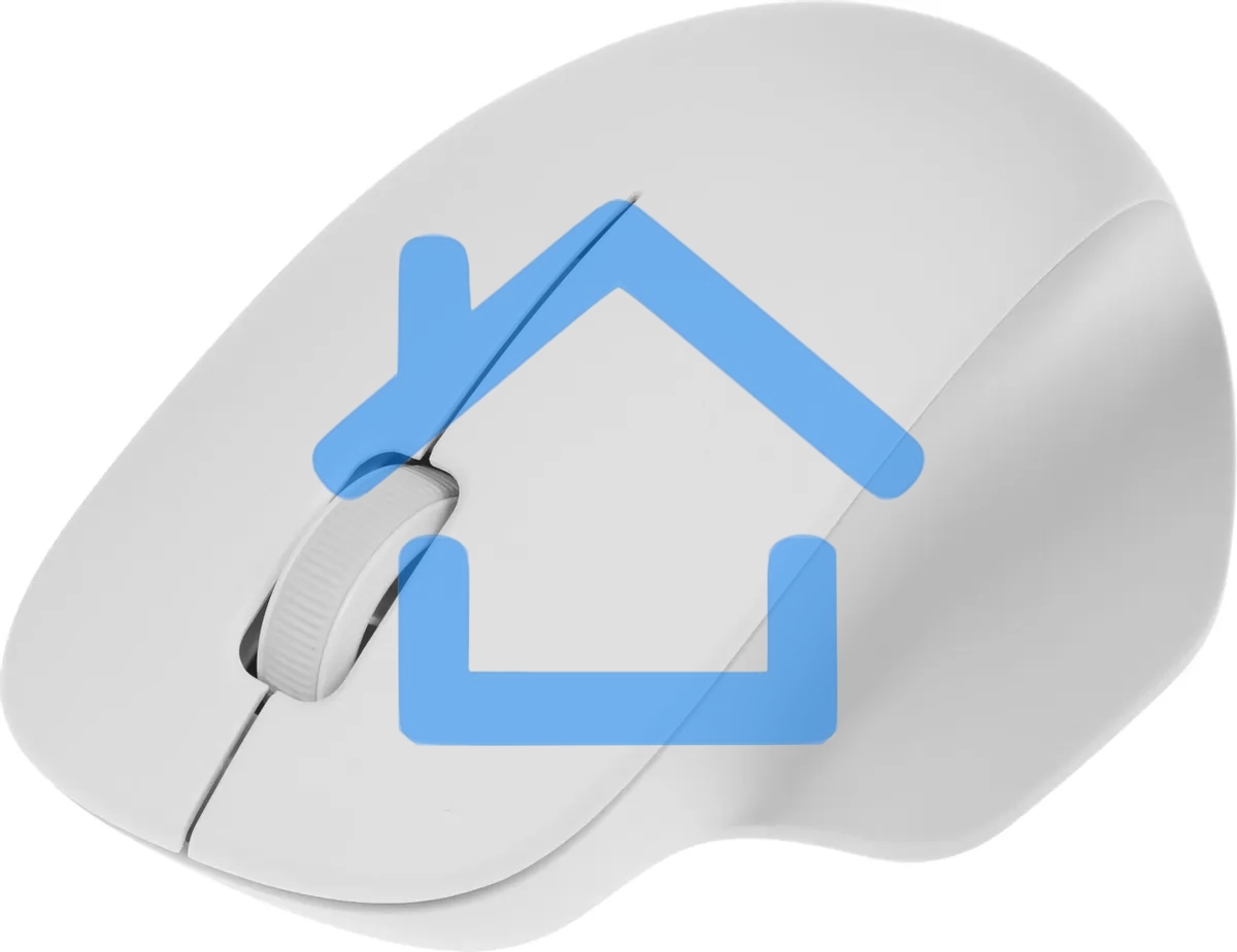 Мышь беспроводная Xiaomi Wireless Mouse Comfort Edition белый, 1200 dpi, радиоканал, USB, кнопки - 3