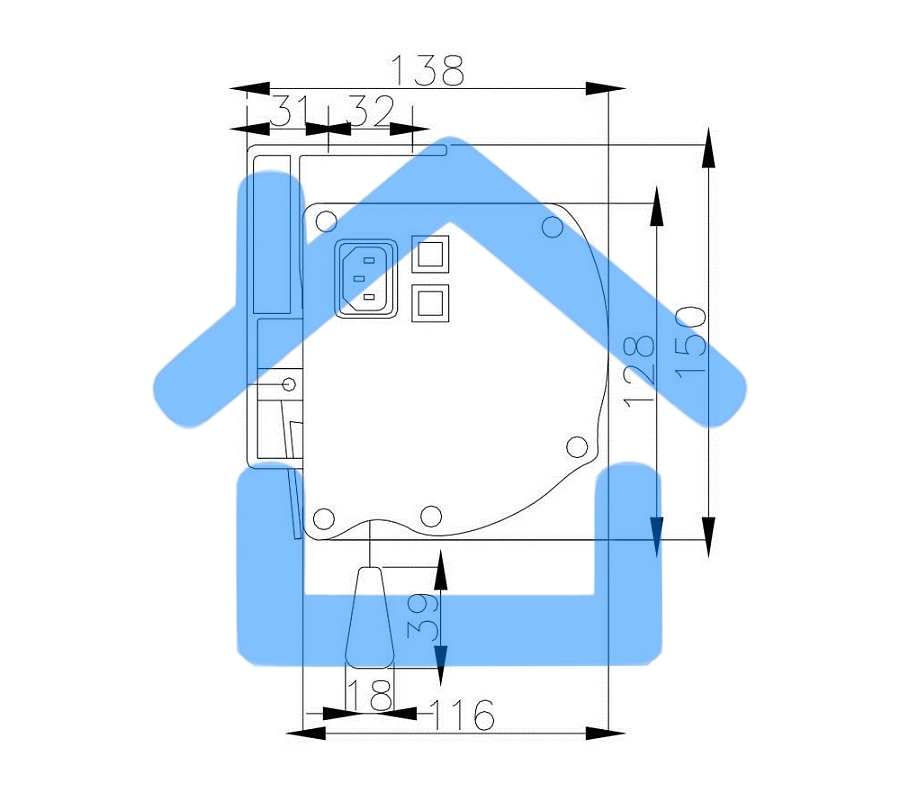 Экран с электроприводом Lumien Cinema Control 241x400 см (раб.область 220х390 см) Matte White черн. кайма по периметру, серый корпус, 16:9