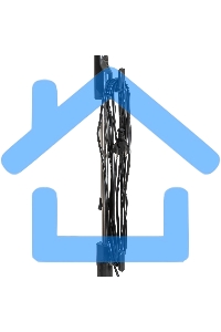 Пылесос вертикальный JVC JH-VS106 черный, питание от сети, 130 Вт, уборка сухая, пылесборник 1.2 л.