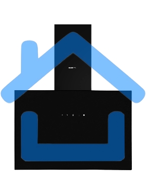 Вытяжка наклонная Nordfrost HM 6080 B черный, 60 см, 750 куб. м/ч, 65 дБ