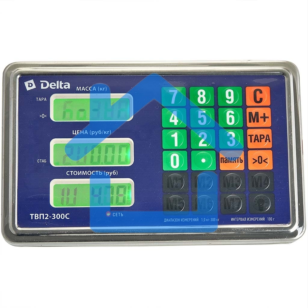 Весы электронные торговые DELTA ТВП-180