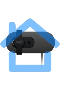 Веб-камера Logitech Webcam Brio 100, 1920x1080, GRAPHITE, защитная шторка, 960-001585