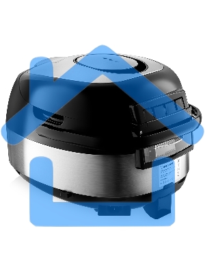 Мультиварка BRAYER BR2404 5л 860Вт серебристый/черный