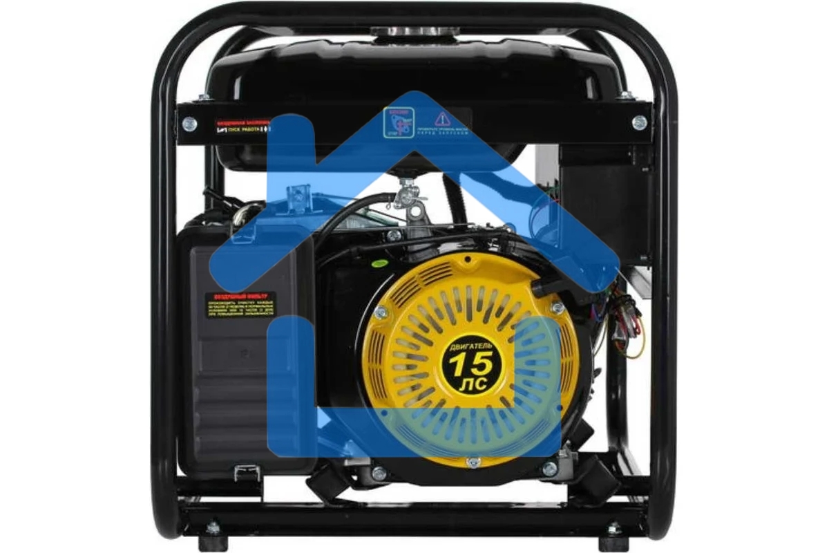 Электрогенератор бензиновый Huter DY8000L, 6.5 кВт, 91 дБ, 69.8 кг