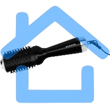 Фен-щетка Starwind SHB 7760 1200Вт черный/серебристый