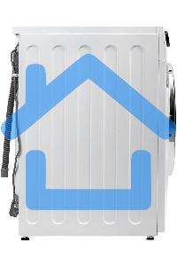 Стиральная машина Centek CT-1925 белый, загрузка фронтальная 12 кг, 1400 об/мин, класс: A+++