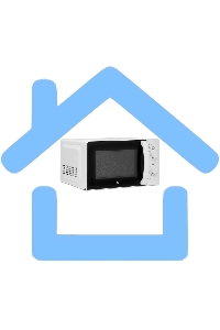 Микроволновая печь BQ MWO 20006SM/W белый/черный, 20 л, 700 Вт, поворотный механизм