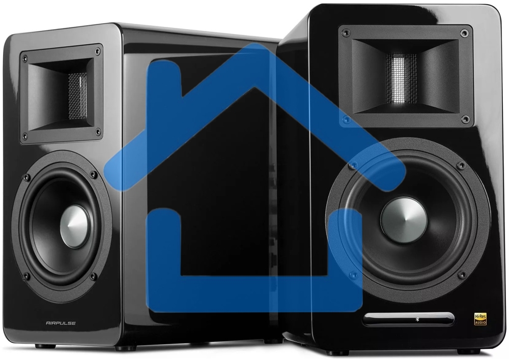 Колонки Edifier Airpulse A100 2.0 черный 100Вт BT