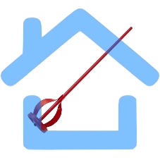 Миксер для красок, 60 х 8 х 400 мм, шестигранный хвостовик Denzel