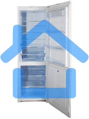 Холодильник ОРСК-175 B белый двухкамерный 245/120л морозилка снизу