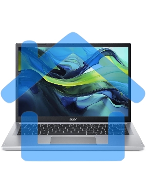 Ноутбук Acer Aspire Go 14 AG14-21P Ryzen 3 7320U 8Gb SSD 256Gb AMD Radeon Graphics 14 WUXGA IPS Cam 50Вт*ч No OS Серебристый AG14-21P-R4XC NX.KXDCD.008